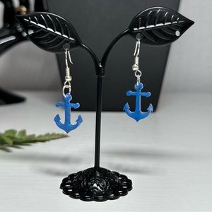 Anchor Drop Earrings